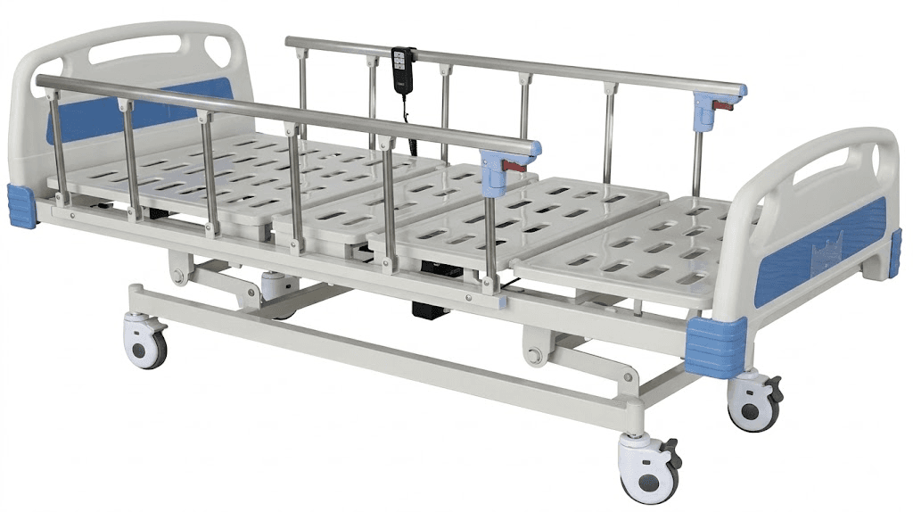Giường bệnh điện 5 chức năng thành nhôm trượt Jiu Guai JS-AD04